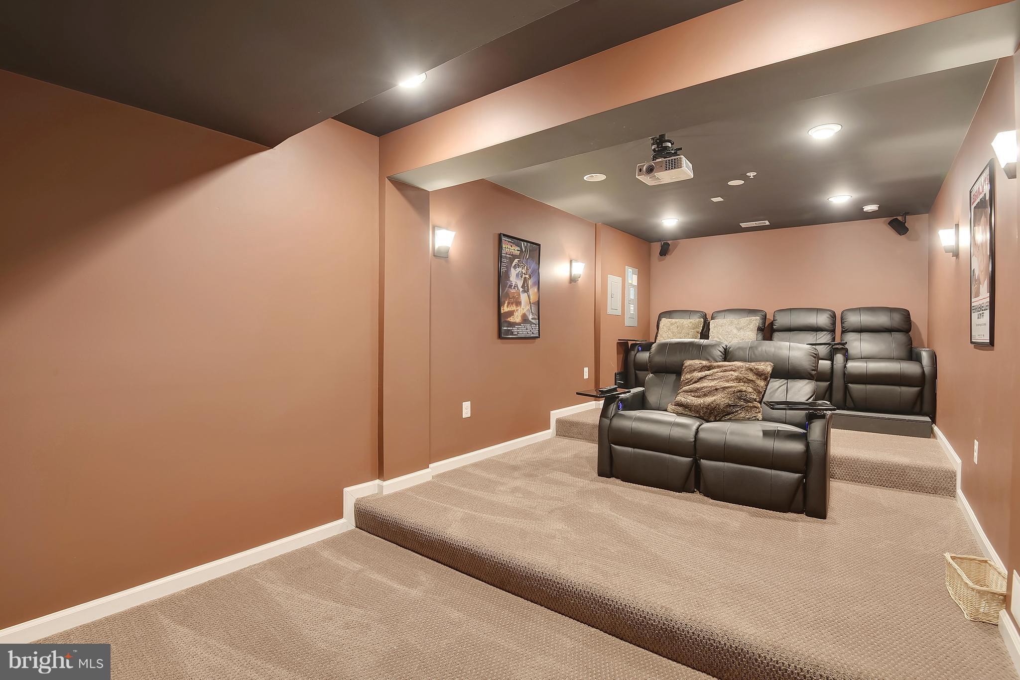 13236 Moonlight Trail Drive Silver Spring, MD 20906 - Photo 23 of 30 Movie Theater w 120 Inch Screen, Bose Sound System