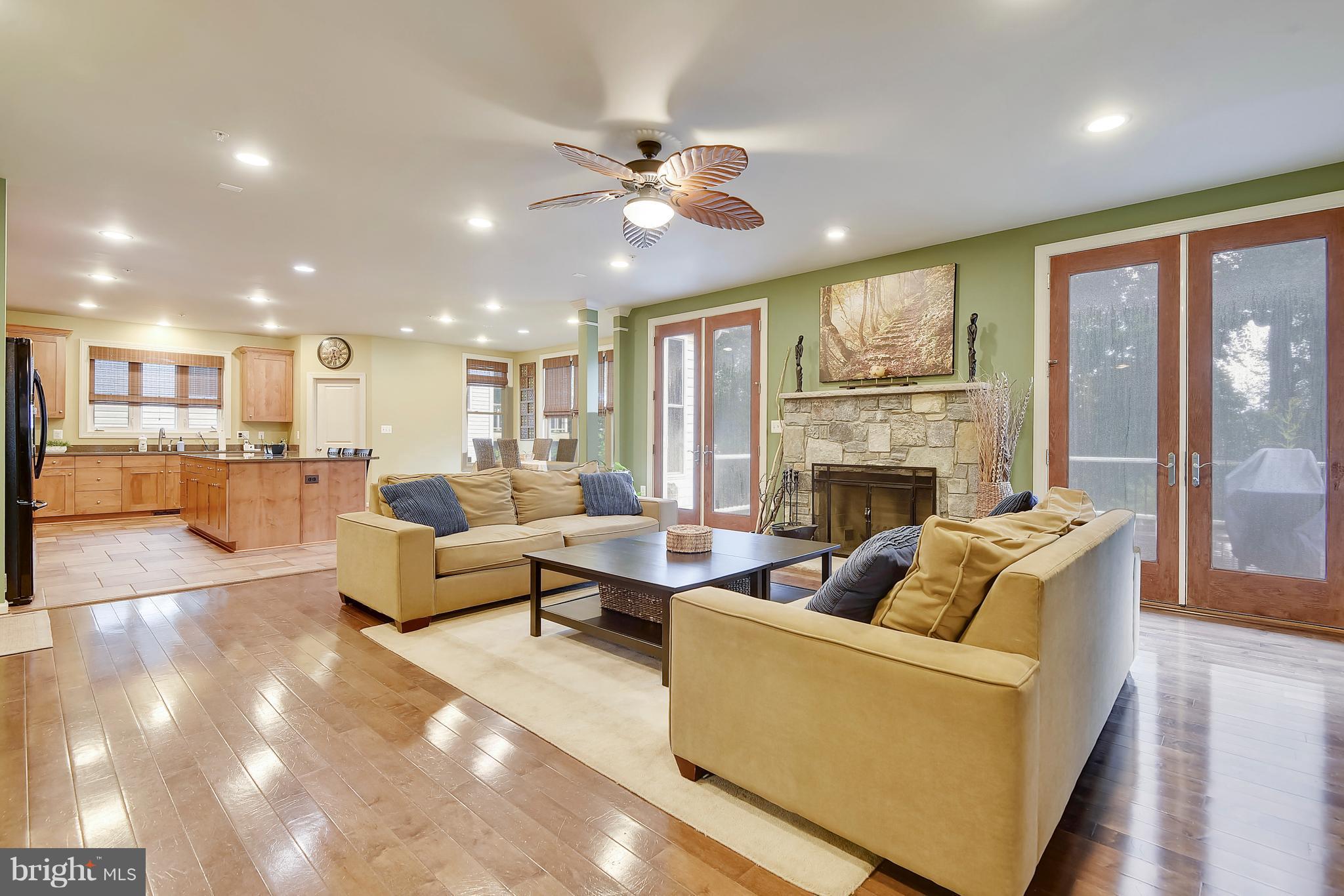 13236 Moonlight Trail Drive Silver Spring, MD 20906 - Photo 7 of 30 Great Room with Wood Burning Fireplace