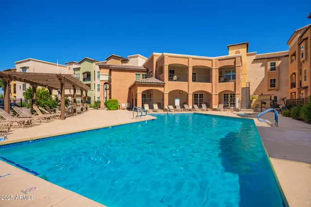 a view of building with yard