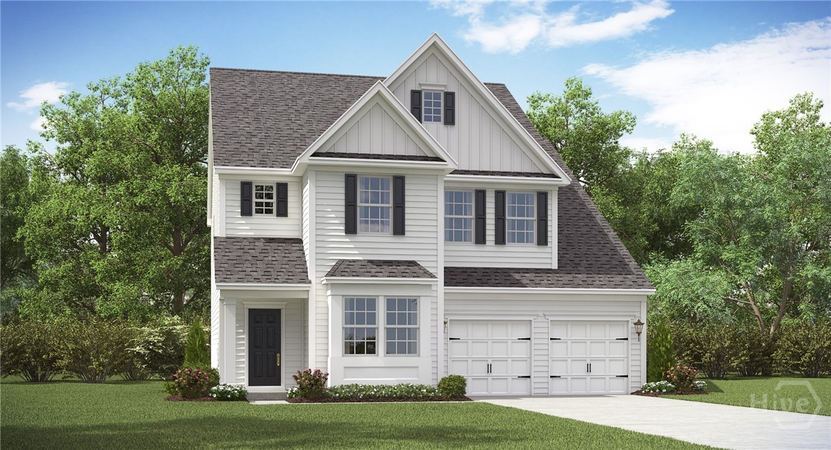 35 Emerson Way Pooler, GA 31322 - Photo 1 of 27 The Fanning Arbor Collection Front Elevation Photo