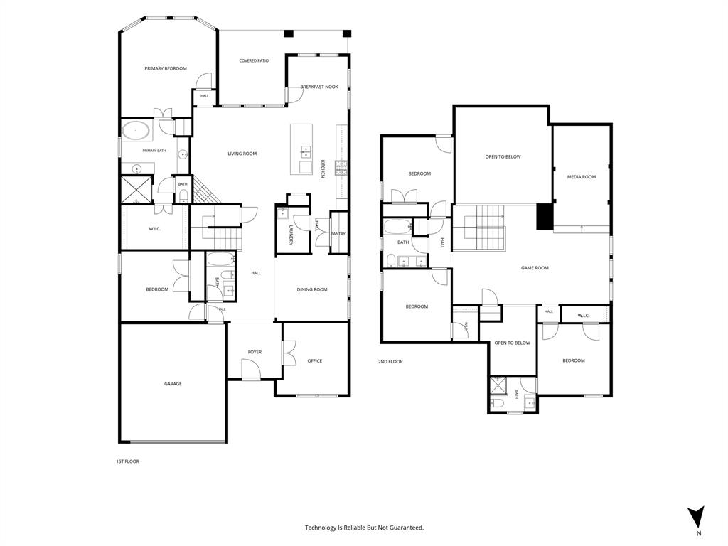 11367 Misty Ridge Drive Flower Mound, TX 76262 - Photo 39 of 39 Floor plan is deemed highly reliable but not guaranteed.