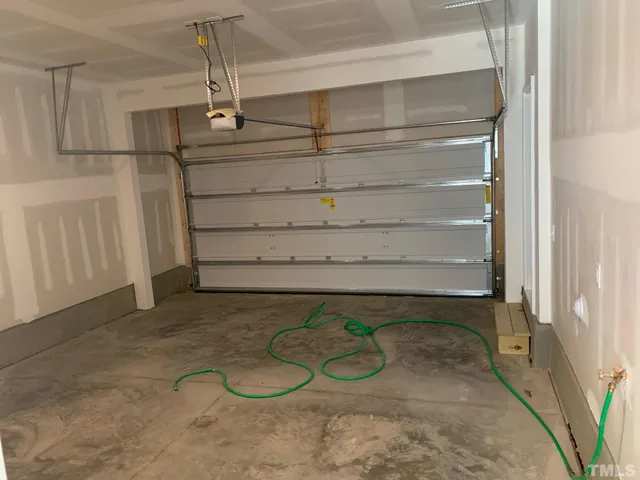 a close view of a closet