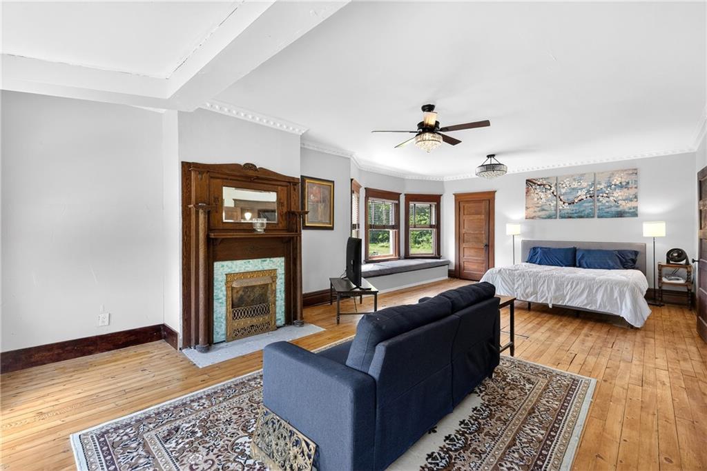 24 Shady Avenue Burgettstown, PA 15021 - Photo 30 of 50 Owners suite w/ decorative fireplace.