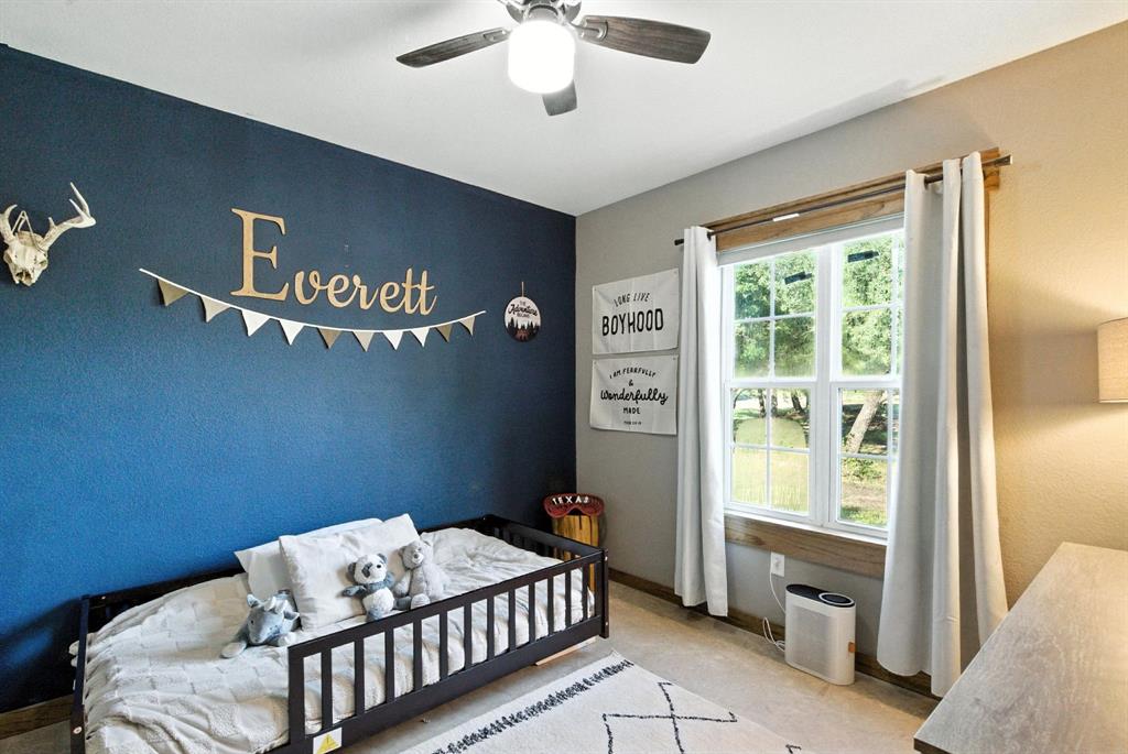 11140 Light Road Lipan, TX 76462 - Photo 23 of 37 a bedroom with a bed and a window