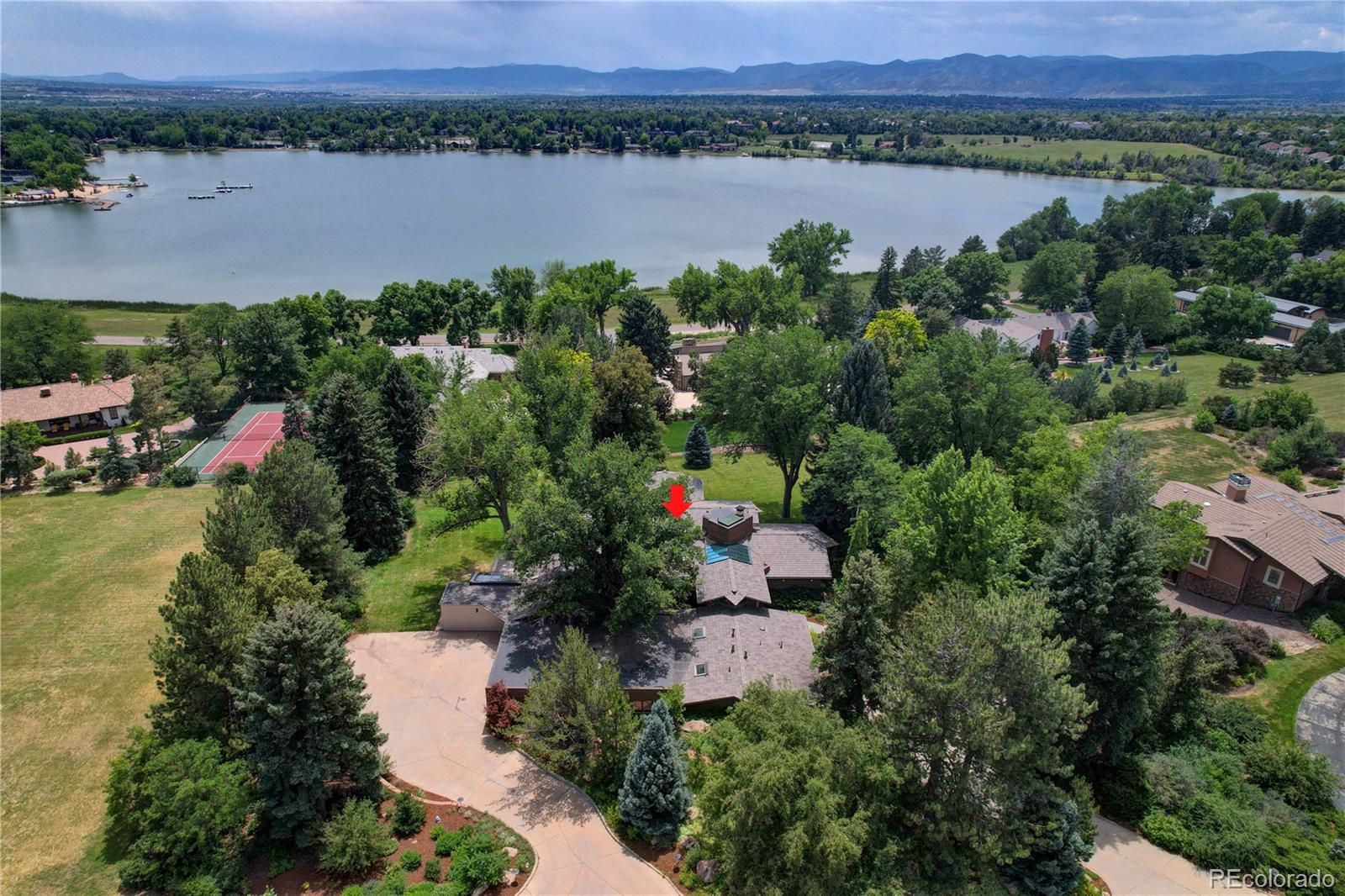 5140 Juniper Street Bow Mar, CO 80123 - Photo 38 of 40 an aerial view of a city