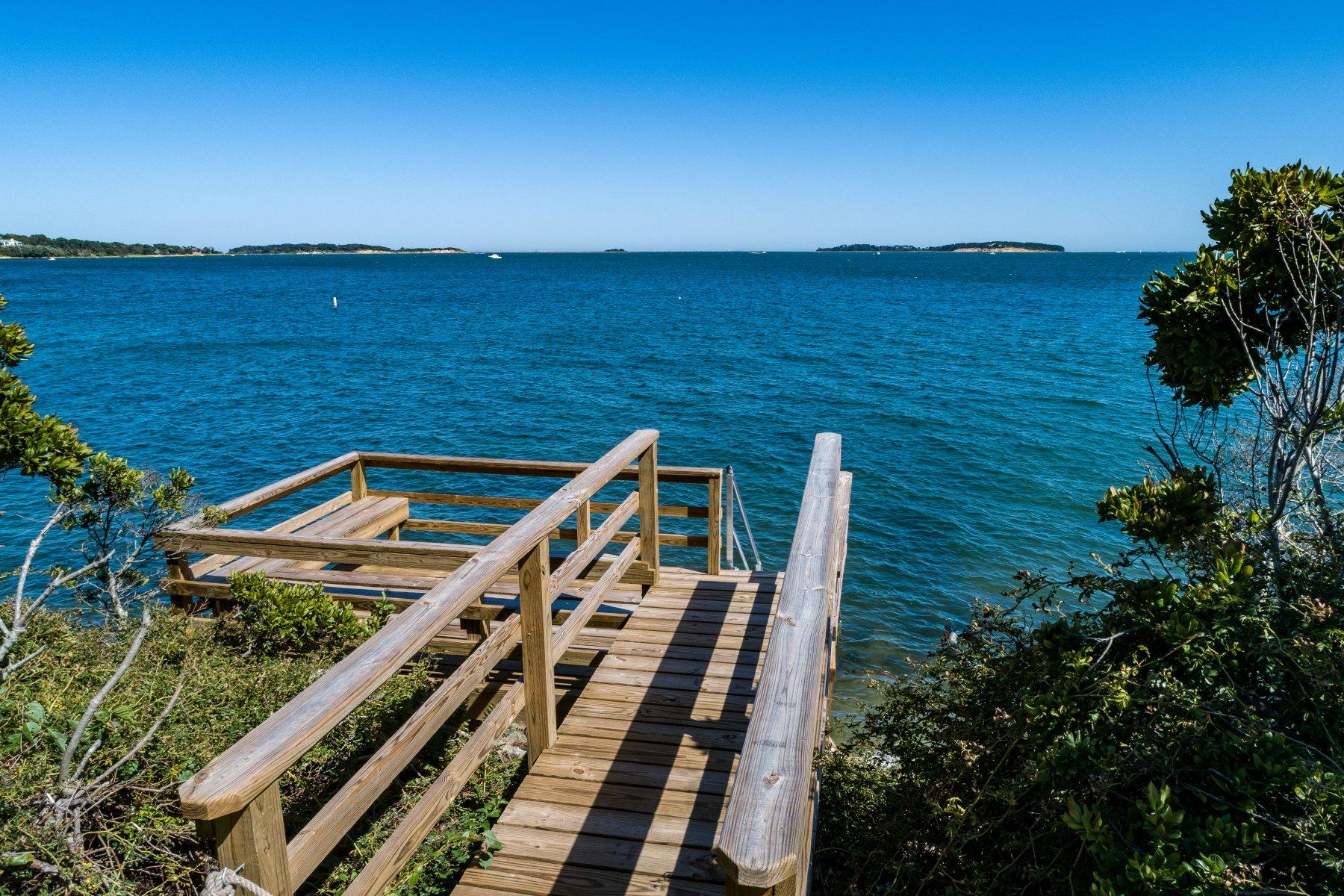 646 South Orleans Road Orleans, MA 02653 - Photo 5 of 43 a view of a balcony with lake