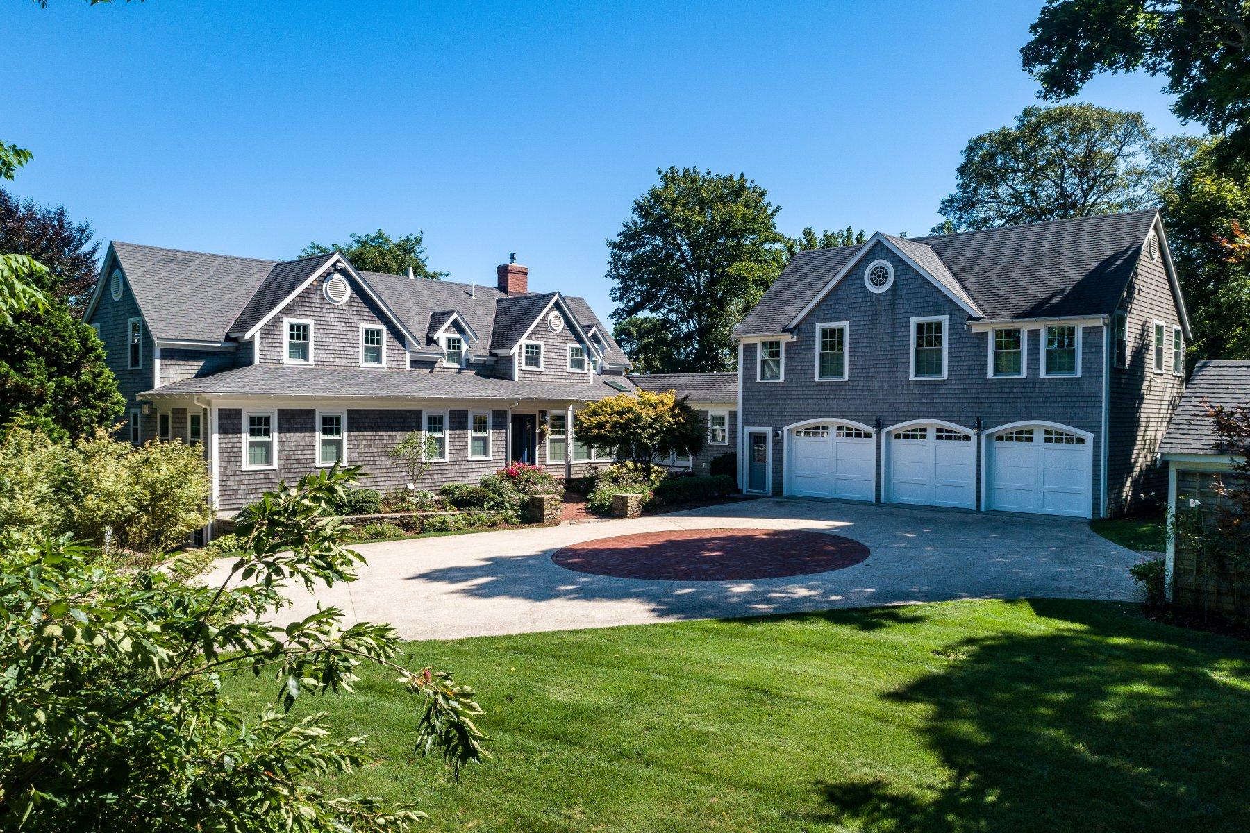 646 South Orleans Road Orleans, MA 02653 - Photo 10 of 43 a front view of a house with garden