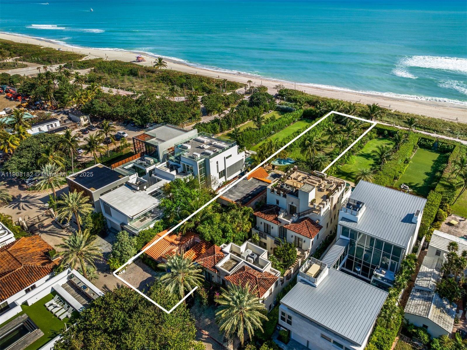 7837 Atlantic Way Miami Beach, FL 33141 - Photo 6 of 12 an aerial view of residential houses with outdoor space