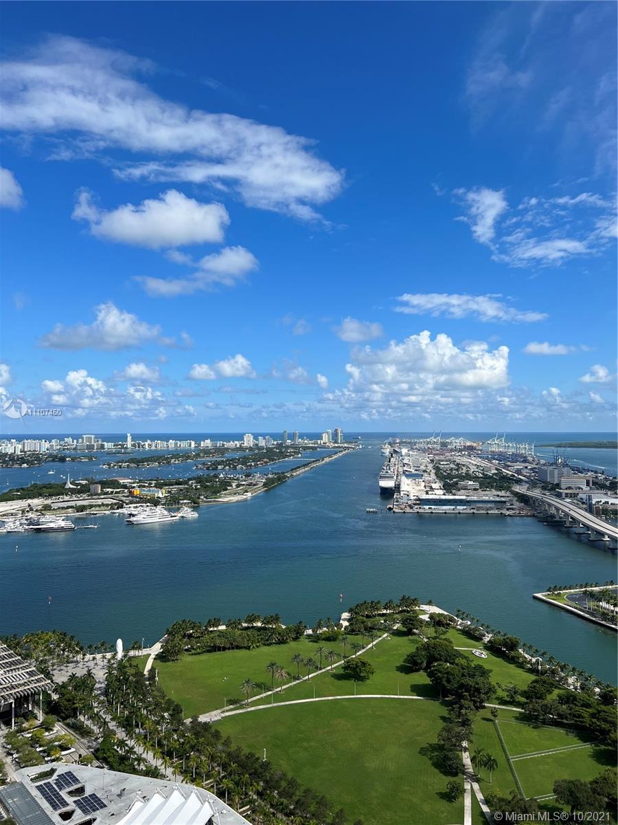 1100 Biscayne Boulevard, Unit 4504 Miami, FL 33132 - Photo 19 of 21 a view of a lake with a city