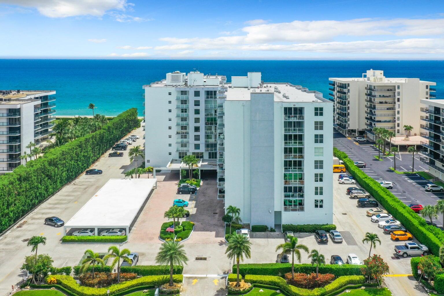3450 South Ocean Boulevard, Unit 819 Palm Beach, FL 33480 - Photo 2 of 37 a view of a city with tall buildings