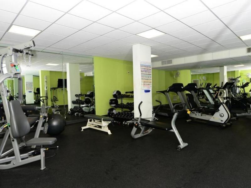 3450 South Ocean Boulevard, Unit 819 Palm Beach, FL 33480 - Photo 35 of 37 a view of a room with gym equipment