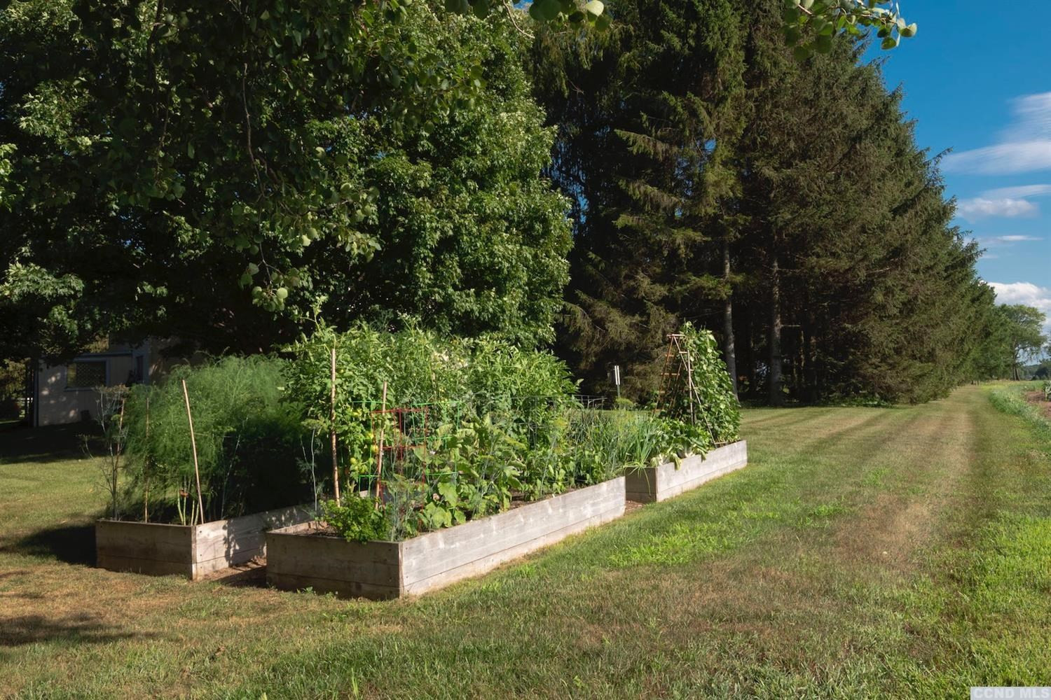 1301 Old Post Road Kinderhook, NY 12184 - Photo 24 of 24 Raised beds behind the studio building.