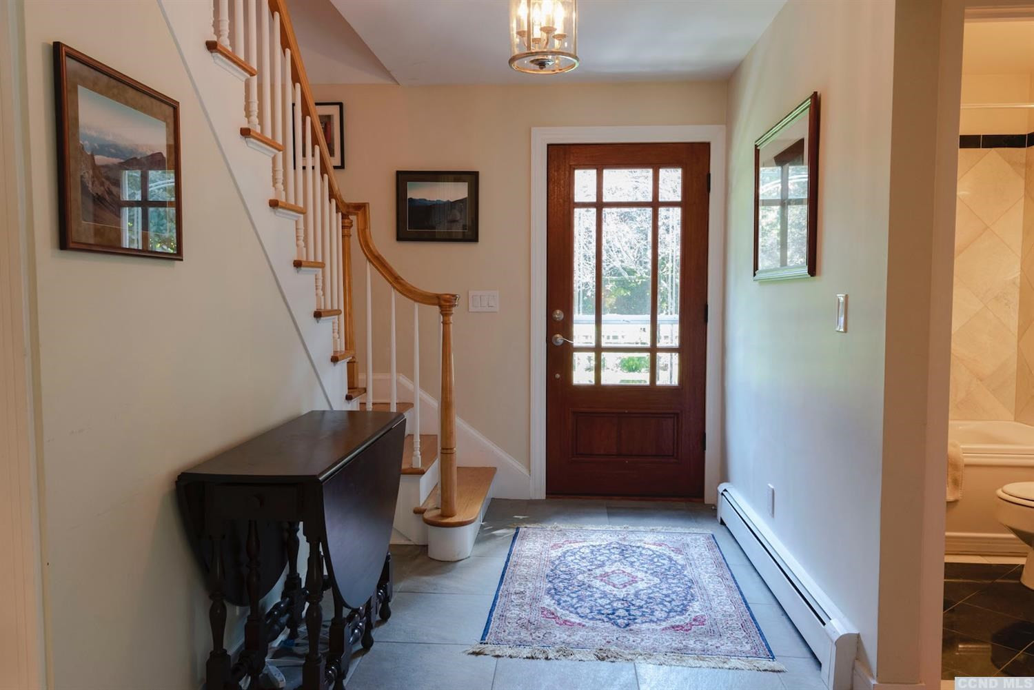 1301 Old Post Road Kinderhook, NY 12184 - Photo 5 of 24 The entrance hall.