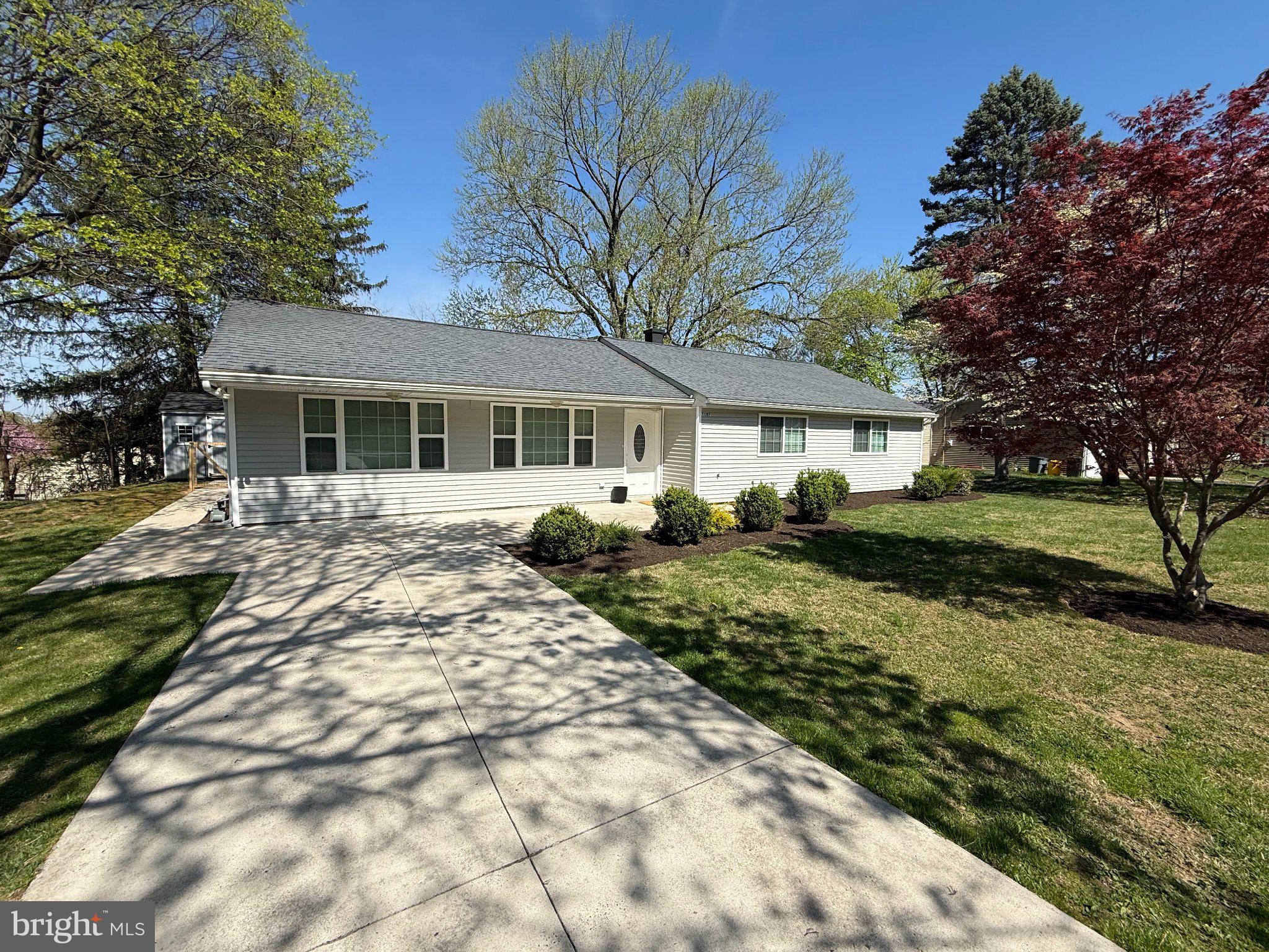 1107 Cromwell Road Glenside, PA 19038 - Photo 27 of 28 Charming home with concrete driveway.