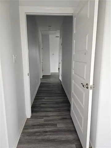 a view of entryway with a front door