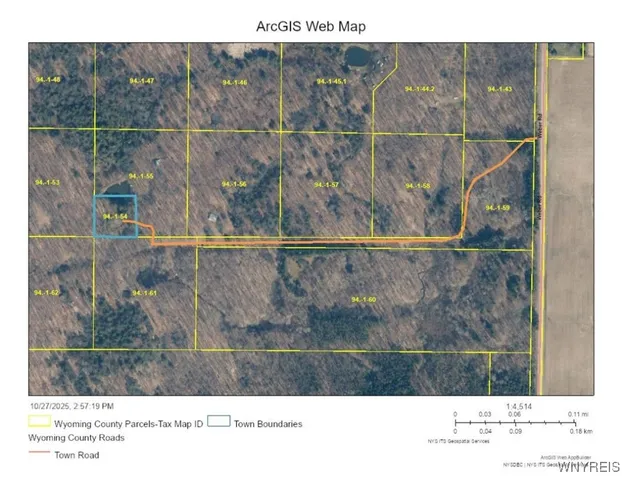 $129,900 | 3890 Weber Road, Orangeville, NY 14569