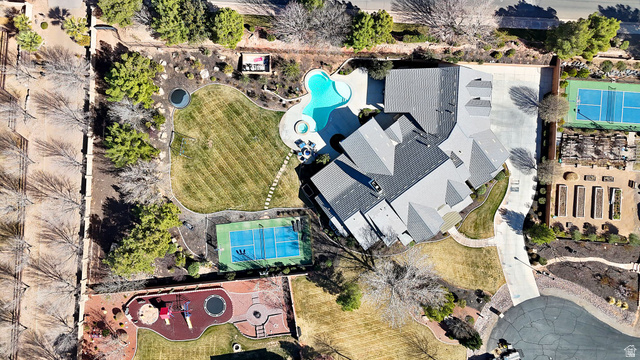 2917 Old Farm Road Washington, UT 84780 - Photo 10 of 105 Bird's eye view of a pool area