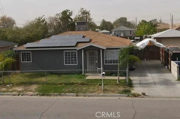 a backyard of a house