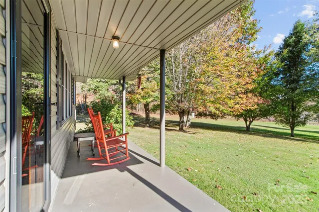 a view of outdoor space and entertaining space