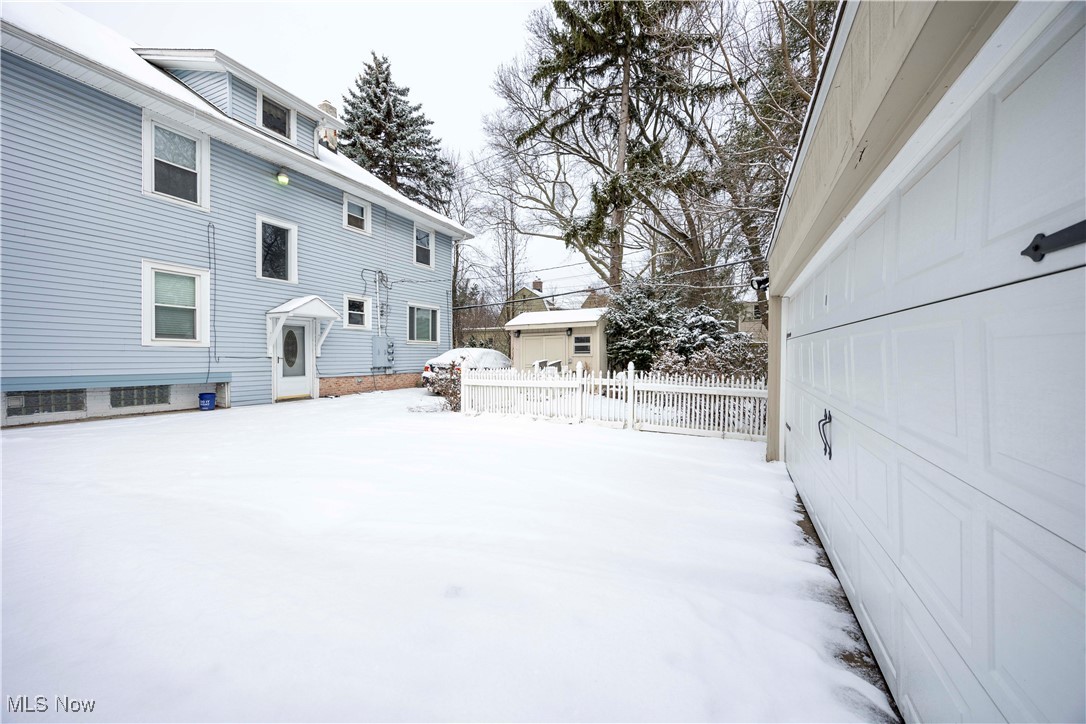 2075 Coventry Road Cleveland, OH 44118 - Photo 36 of 41 View of yard layered in snow