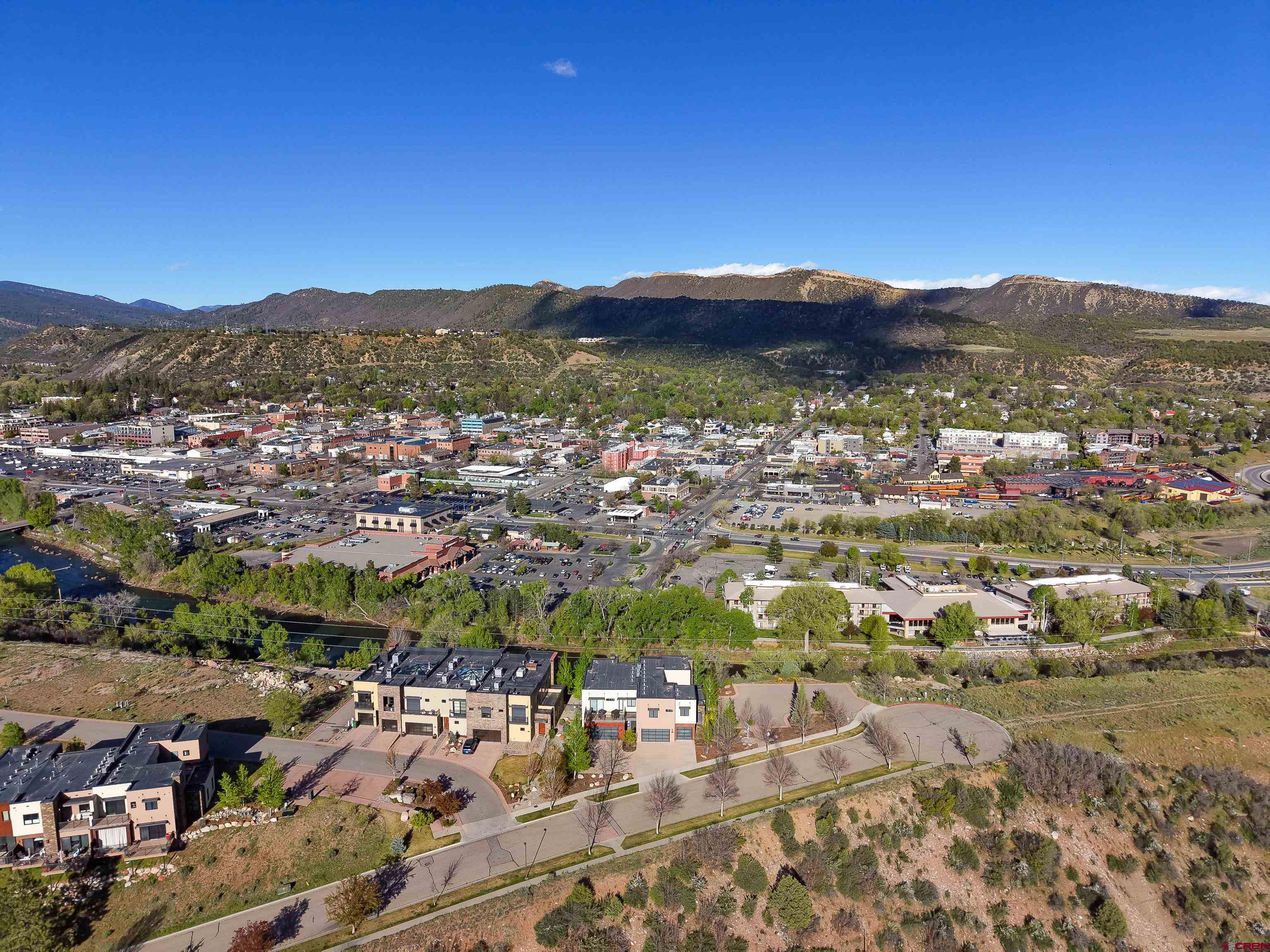 239 Rock Point Drive, Unit B Durango, CO 81301 - Photo 42 of 45 a view of city and mountain