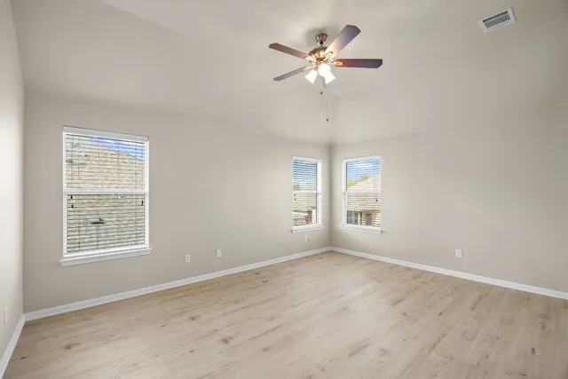 wooden floor in an empty room
