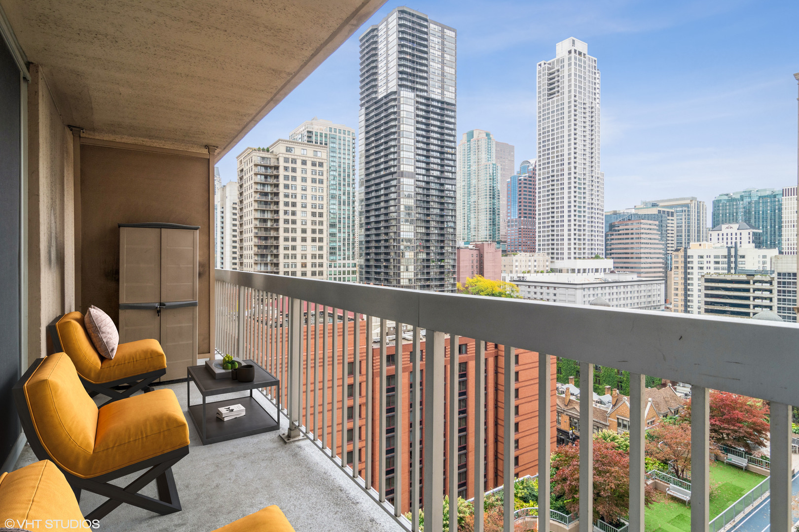 545 North Dearborn Street, Unit 1506 Chicago, IL 60654 - Photo 9 of 15 a view of balcony with furniture