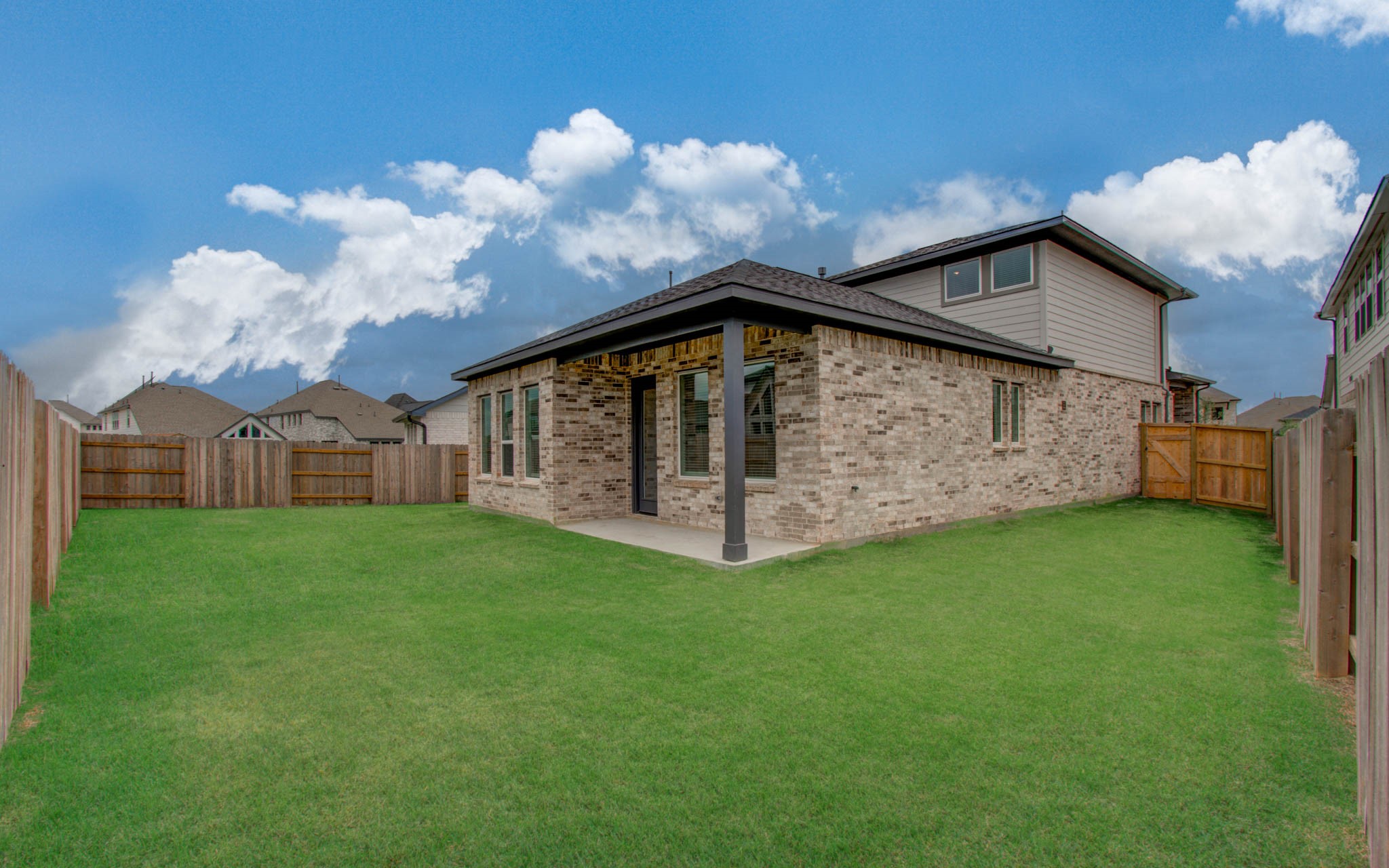 7231 Yarrow Blossom Court Katy, TX 77493 - Photo 5 of 49 a view of a house with backyard