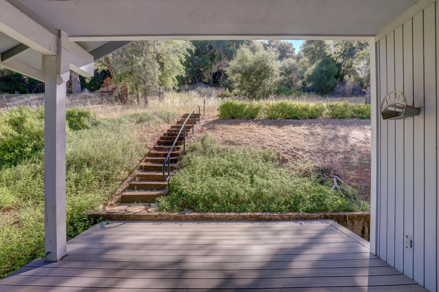 16479 Brewer Road Grass Valley, CA 95949 - Photo 25 of 33 a view of a garden from a window