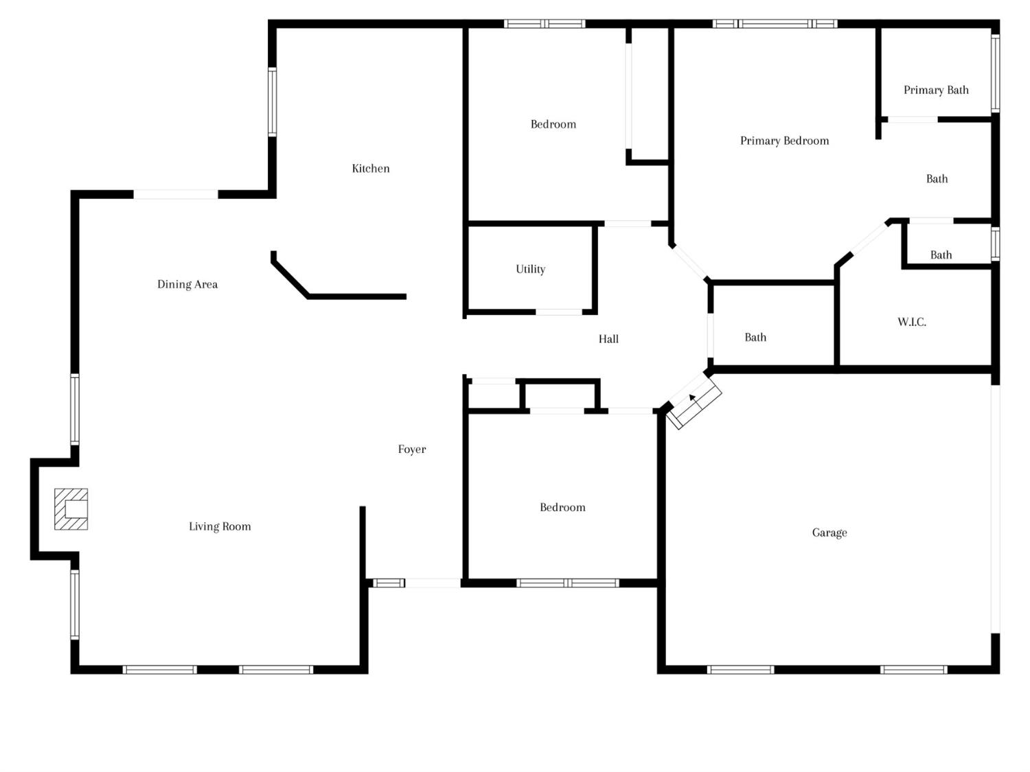 16479 Brewer Road Grass Valley, CA 95949 - Photo 31 of 33 a picture of floor plan