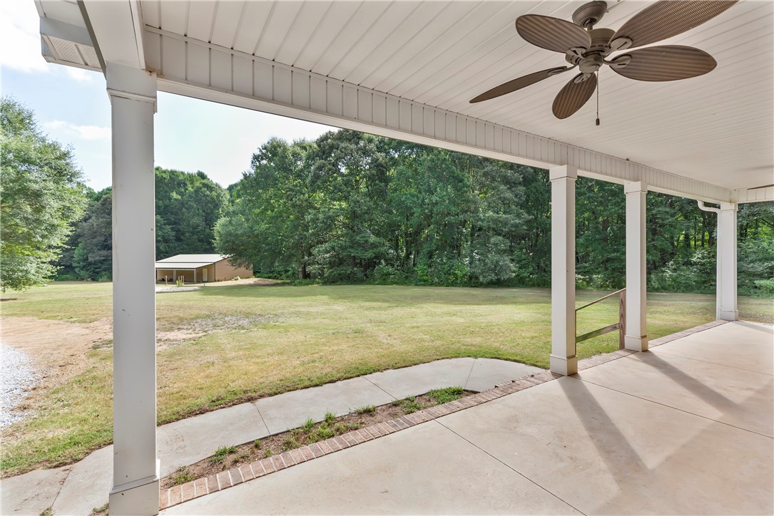150 Osborne Road Townville, SC 29689 - Photo 5 of 50 View from front porch out to the shop