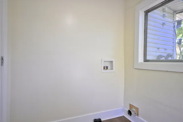 a small space with a window