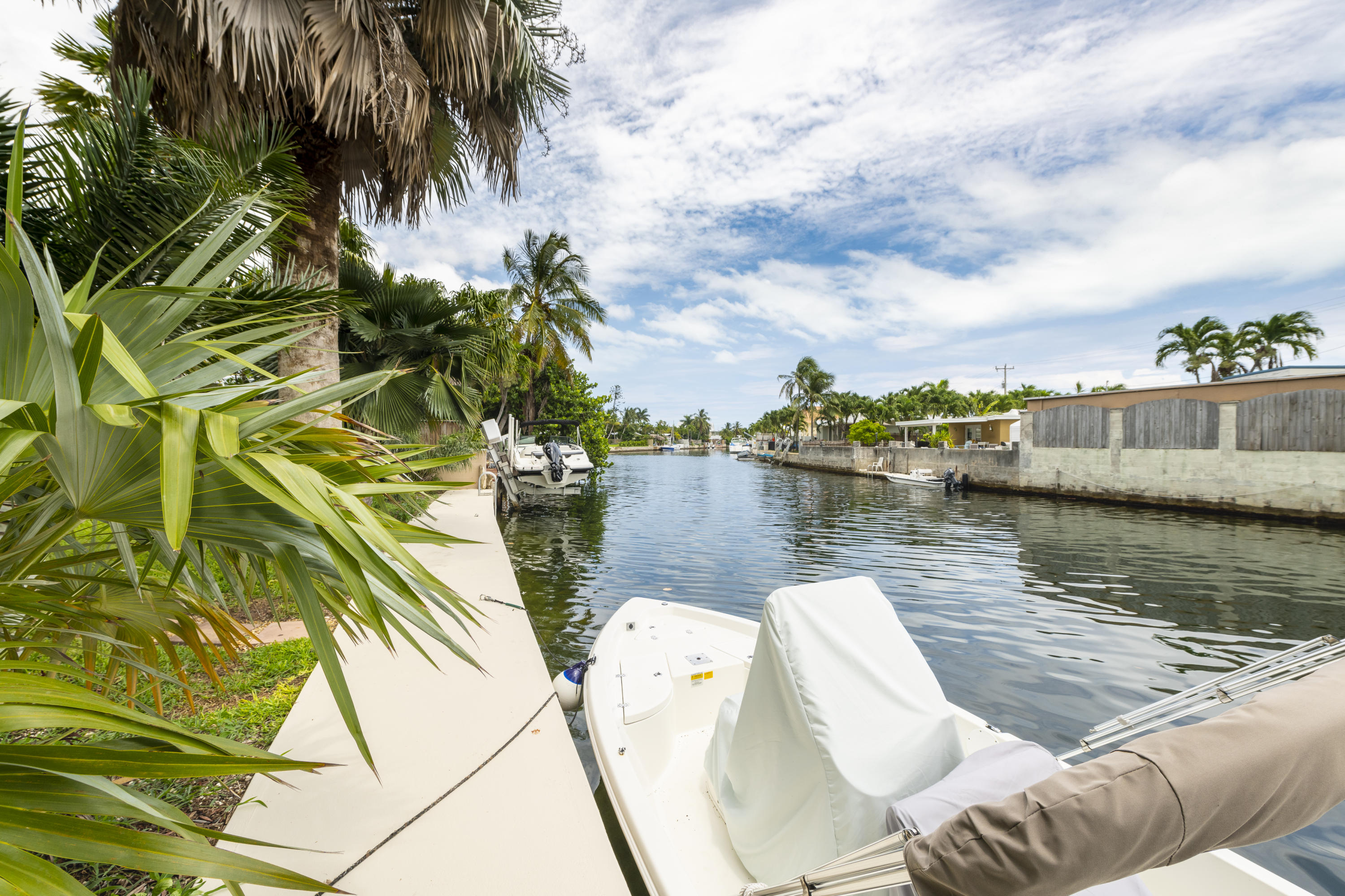 14 Bamboo Terrace Key Haven, FL 33040 - Photo 11 of 32 a view of a lake with couches chairs