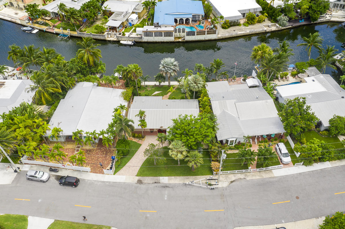 14 Bamboo Terrace Key Haven, FL 33040 - Photo 19 of 32 an aerial view of a house with a yard basket ball court and outdoor seating