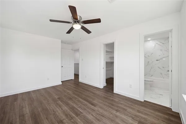 wooden floor in an empty room