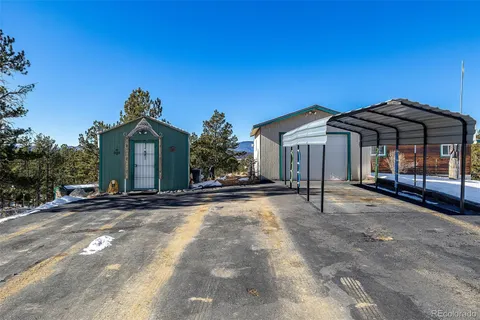 a view of a house with a patio