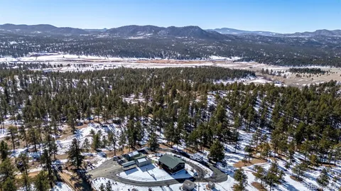a view of city and mountain