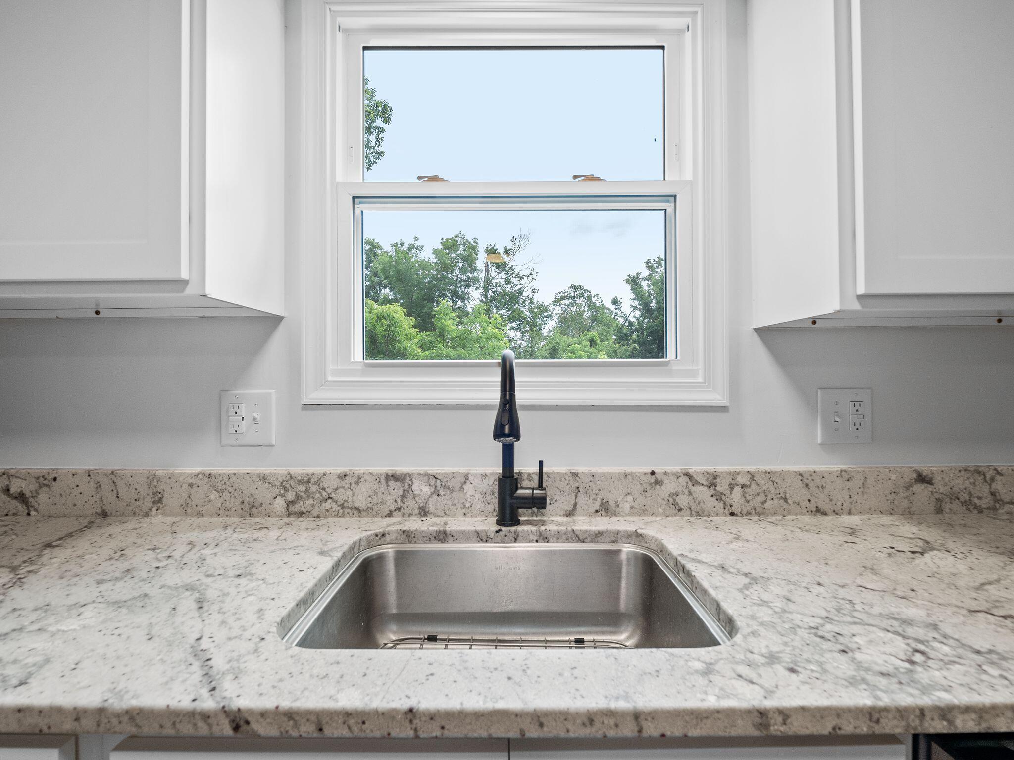 1701 Glendon Road Salem, VA 24153 - Photo 12 of 43 a kitchen with granite countertop a sink and a window