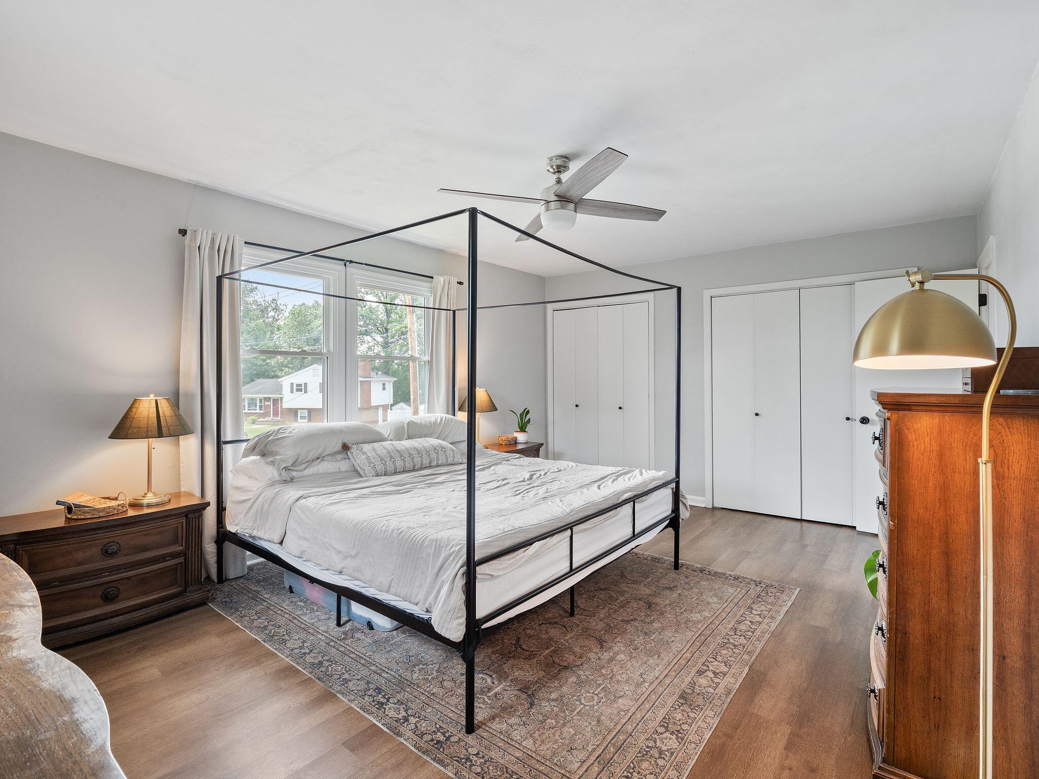 1701 Glendon Road Salem, VA 24153 - Photo 26 of 43 a bedroom with a bed and a mirror