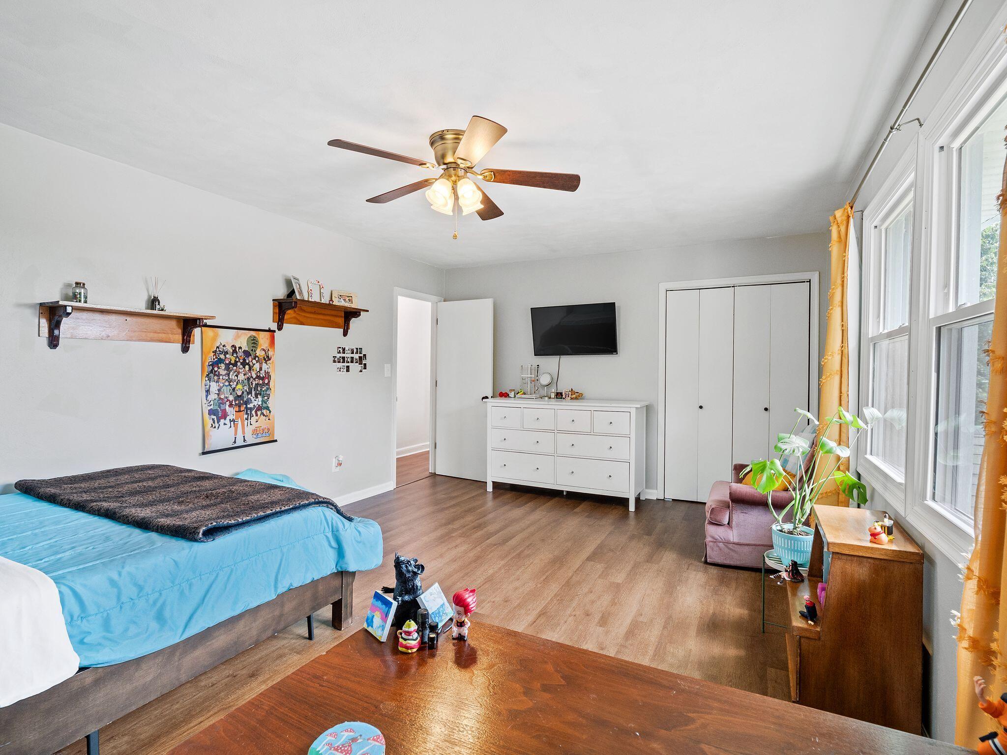 1701 Glendon Road Salem, VA 24153 - Photo 30 of 43 a bedroom with furniture and a wooden floor