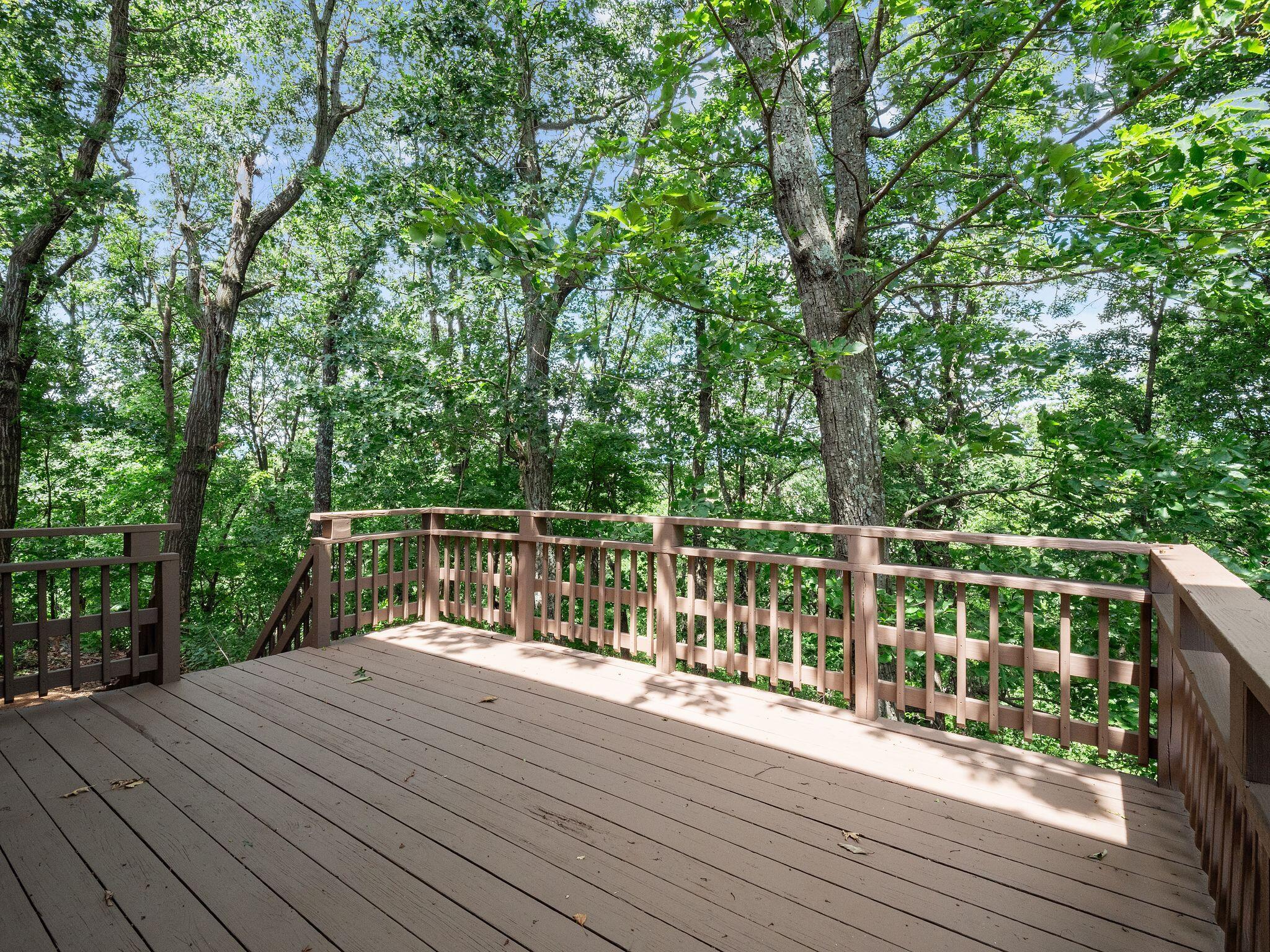1701 Glendon Road Salem, VA 24153 - Photo 43 of 43 a view of balcony with wooden floor and fence