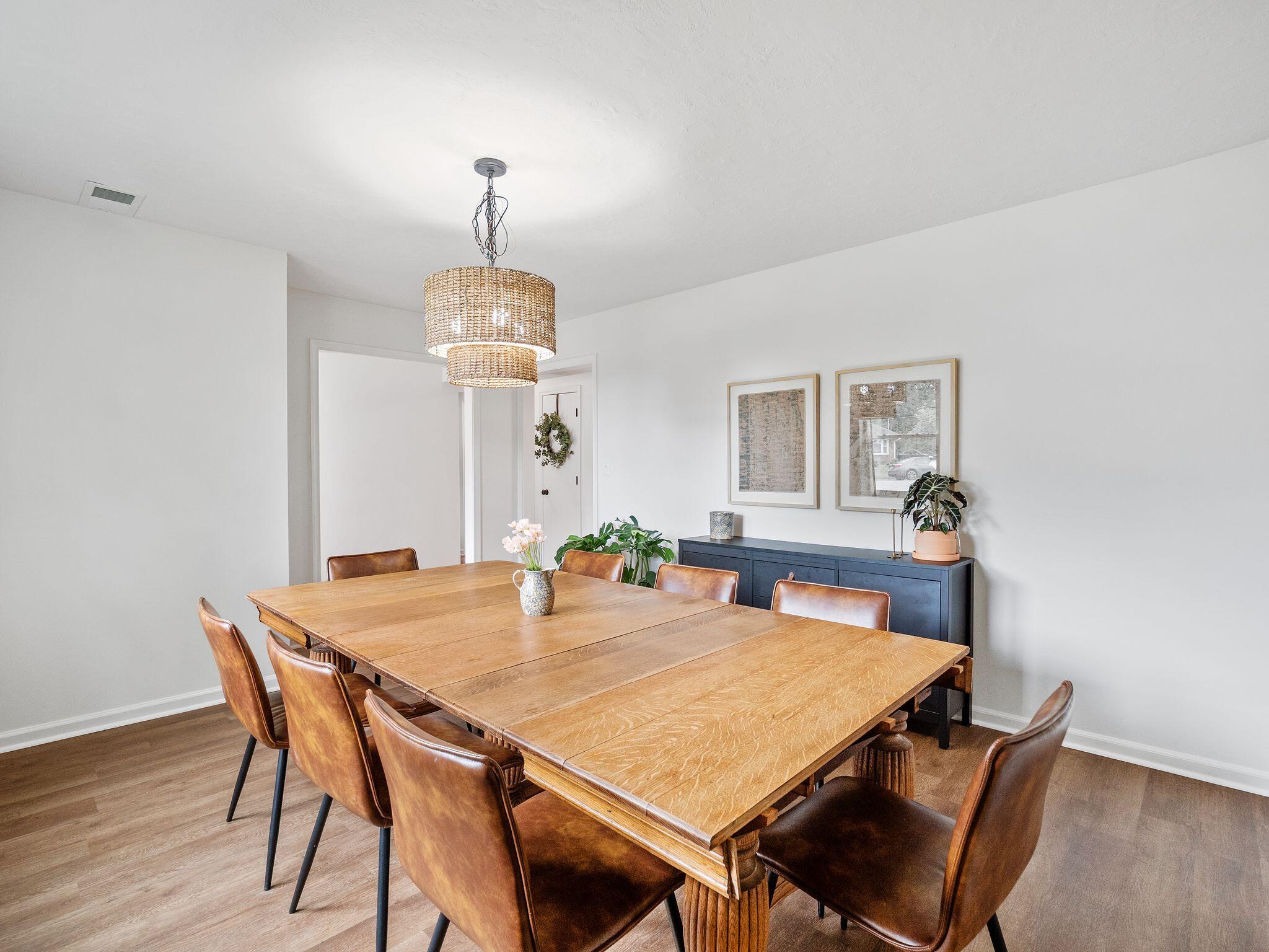 1701 Glendon Road Salem, VA 24153 - Photo 10 of 43 a view of a dining room with furniture and wooden floor