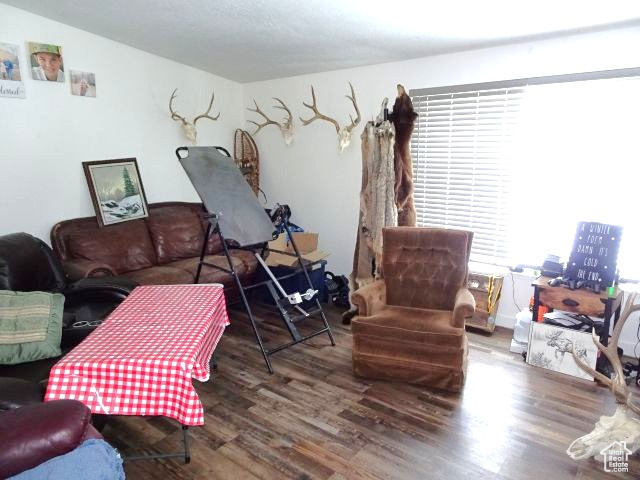 34685 Highway 30 Georgetown, ID 83239 - Photo 6 of 21 Living area featuring wood finished floors