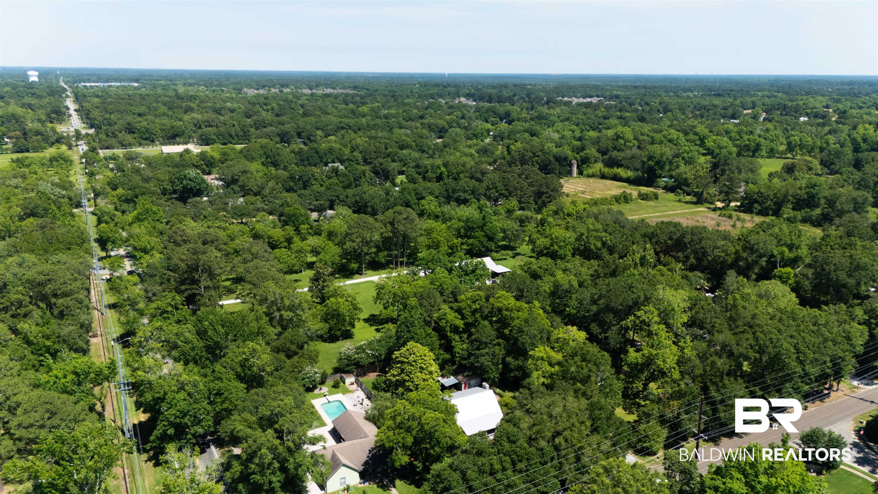 20460 Bishop Road Fairhope, AL 36532 - Photo 38 of 41 Drone / aerial view of a forest