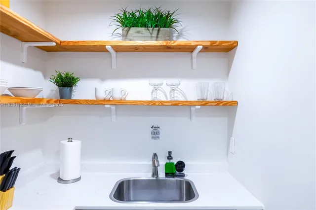 view of living room with table and chairs