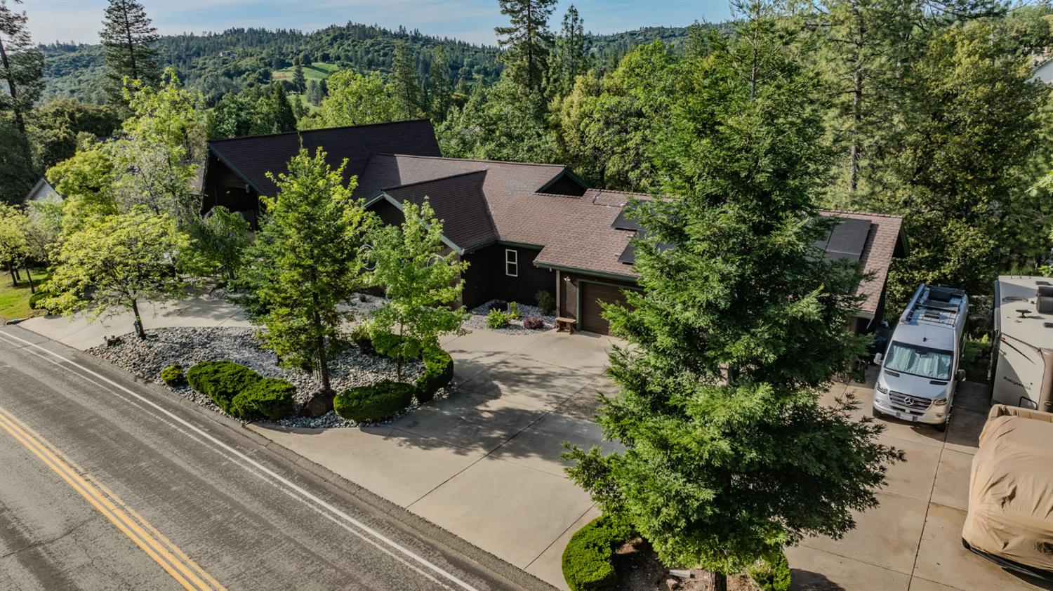 12091 Mierkey Road Jackson, CA 95642 - Photo 73 of 87 an aerial view of a house