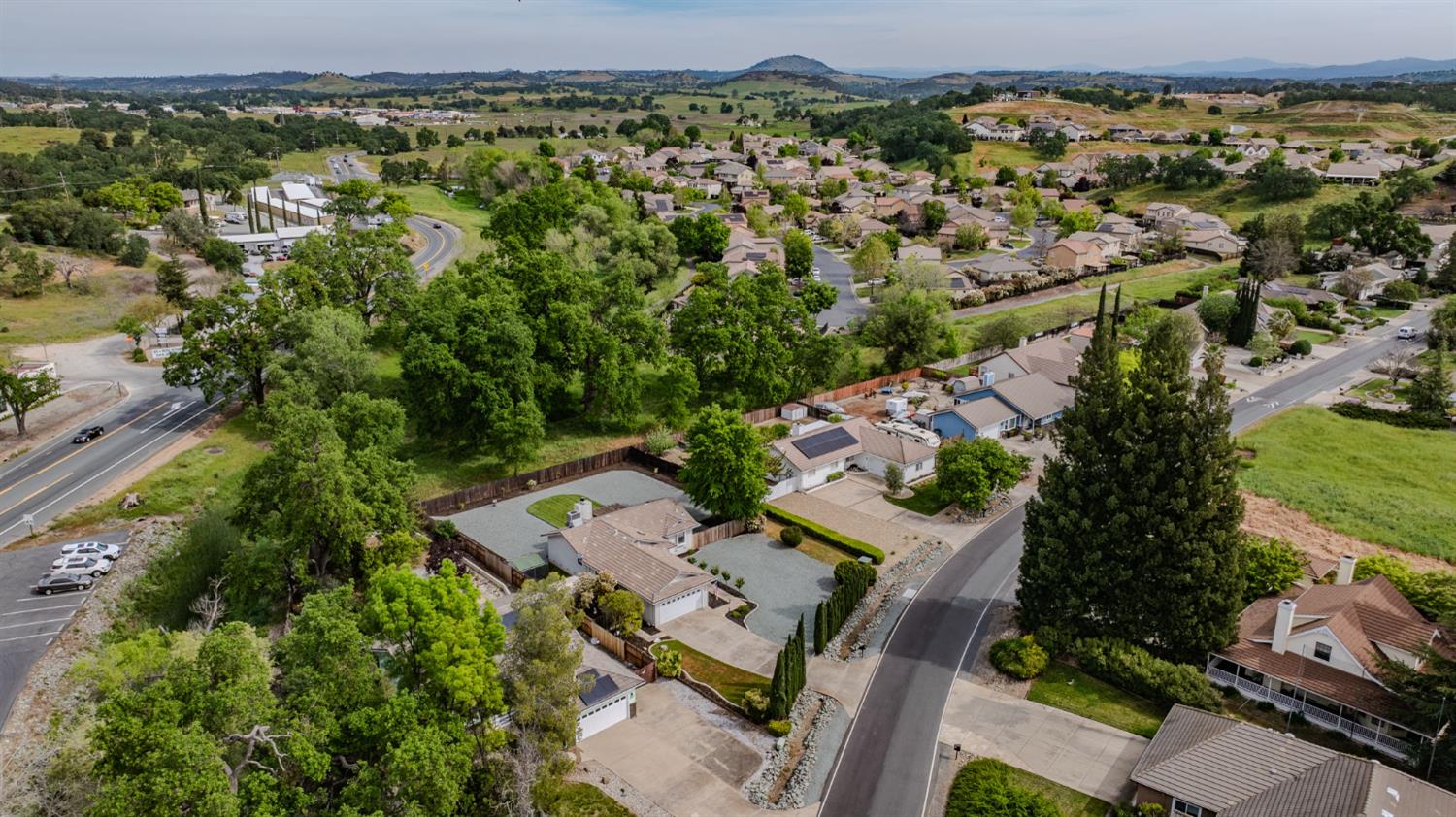 67 St Andrews Road Valley Springs, CA 95252 - Photo 51 of 58 an aerial view of a house with a lake view