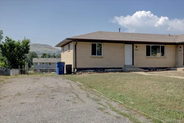 a house with a yard