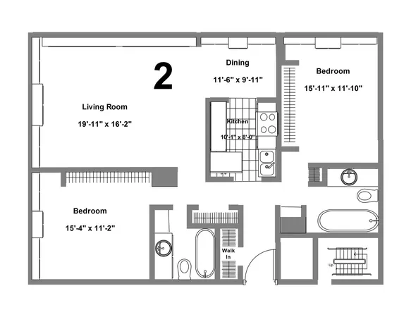 $2,900 | 5445 North Sheridan Road, Unit 2702, Chicago, IL 60640