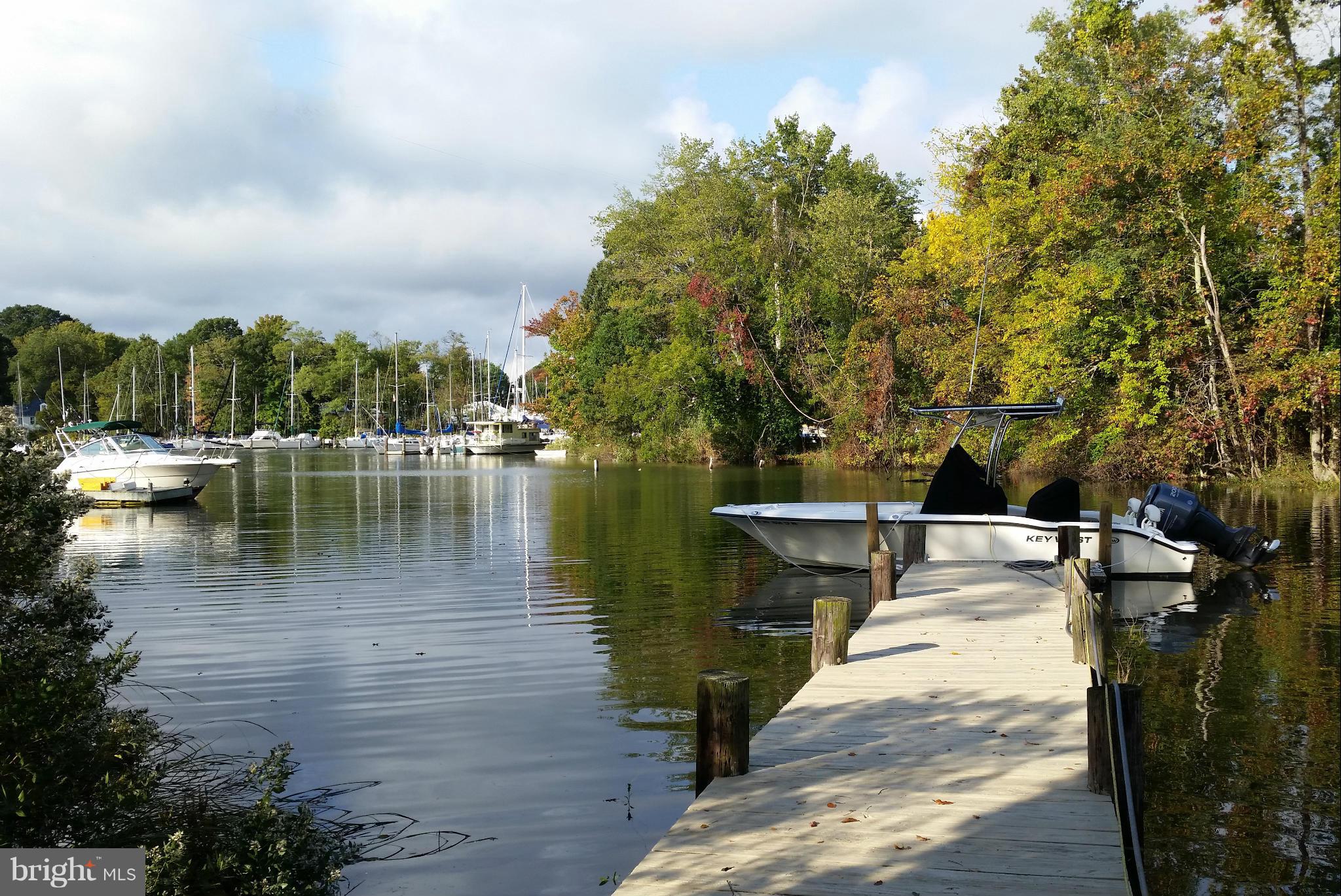 1307 Mayo Road Edgewater, MD 21037 - Photo 2 of 20 View of pier on Cadle Creek